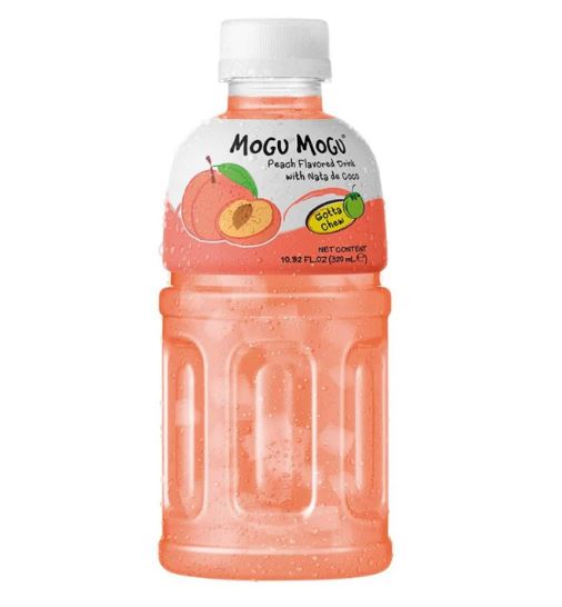 Mogu Mogu Peach Flavored Drink 320ml