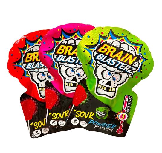 Brain Blasterz Sour Podwer Lolly Dipper 10g