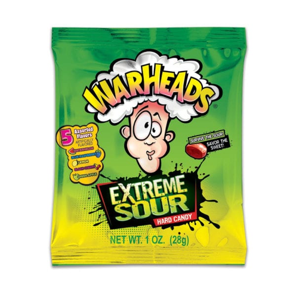 Warheads Extreme Sour 28 g